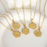Initial Necklace Gold - VIRAGE London