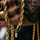 Rope Chain Gold 8mm - VIRAGE London, 10030001010818