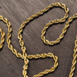 Rope Chain Gold 5mm - VIRAGE London, 10030001010518