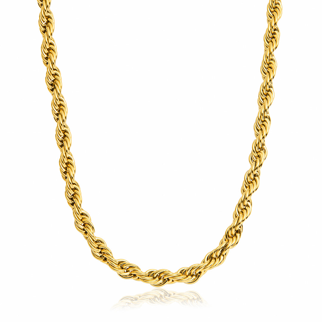 【関税・送料無料】VIRAGE London★BELCHER ブレスレット 8mm RopeChainGold8mm-VIRAGELondon.