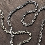 Rope Chain Silver 3mm Focus - VIRAGE London, 10030001020318
