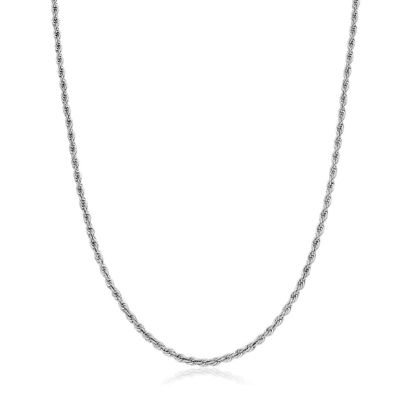 Rope Chain Silver 3mm - VIRAGE London