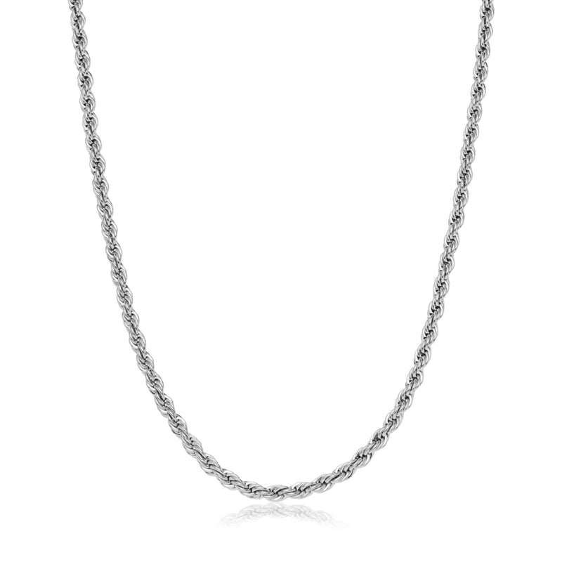Rope Chain Silver 5mm - VIRAGE London