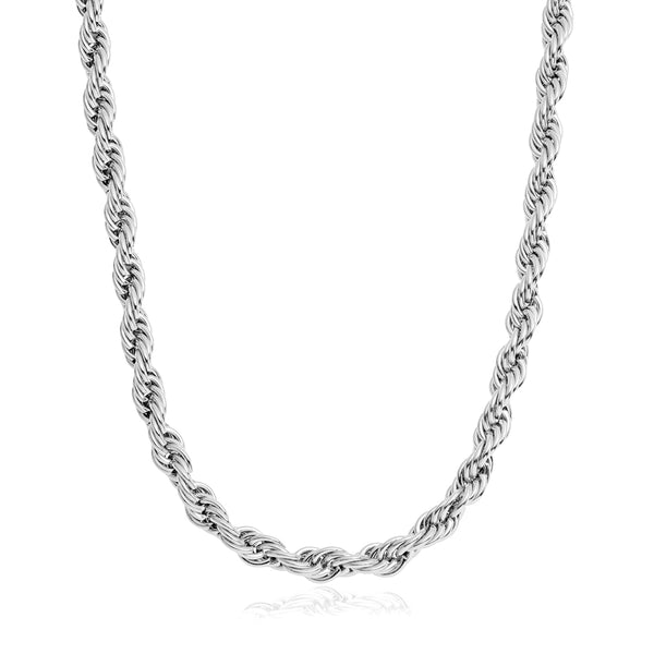 Rope Chain Silver 8mm - VIRAGE London
