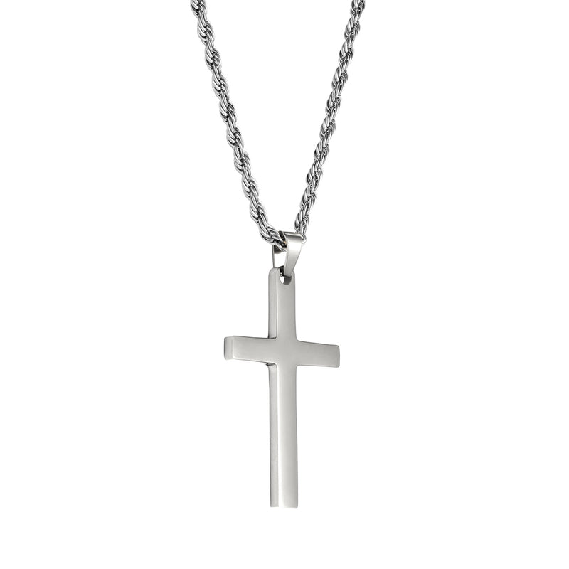 Silver Cross Pendant - VIRAGE London