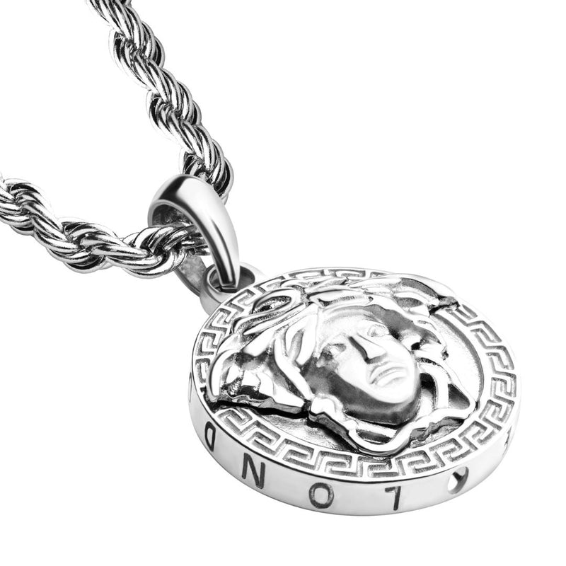 Silver Medusa Pendant - VIRAGE London